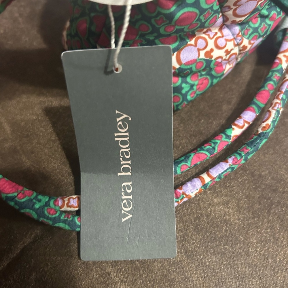 NWT Vera Bradley Mickey Mouse Kaleidoscope Lavender Blake Crossbody Bag - Picture 5 of 6
